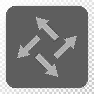 Santrifüj okları yuvarlak kare düğme