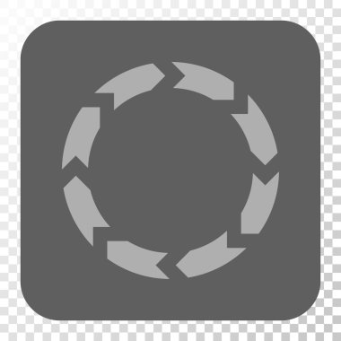 Dolaşım yuvarlak kare düğme