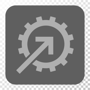 COG Tümleştirme yuvarlak kare düğme