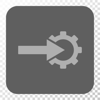 COG Tümleştirme yuvarlak kare düğme