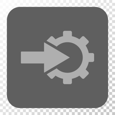 COG Tümleştirme yuvarlak kare düğme