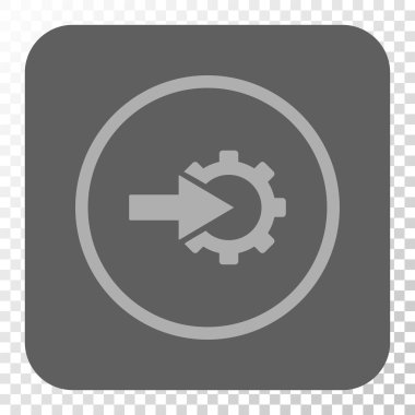 COG Tümleştirme yuvarlak kare düğme