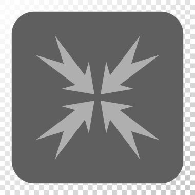 Sıkıştırma OK yuvarlak kare düğme