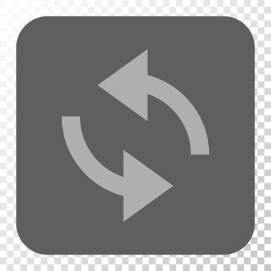 Exchange okları yuvarlak kare düğme