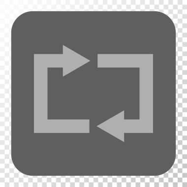 Exchange okları yuvarlak kare düğme