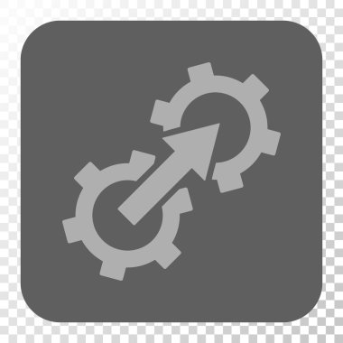 Dişli Tümleştirme yuvarlak kare düğme