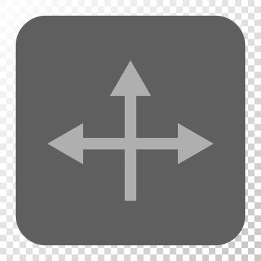 Kavşak yön yuvarlak kare düğme