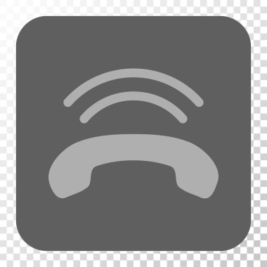 Telefonun çaldığını yuvarlak kare düğme