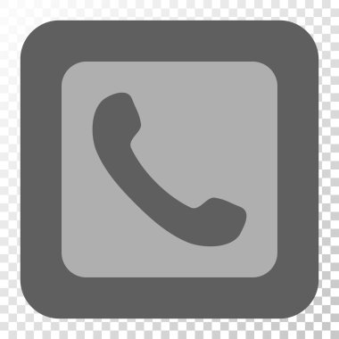 Yuvarlatılmış Kare düğme telefon