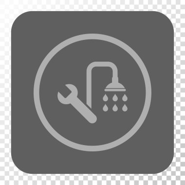 Sıhhi tesisat yuvarlak kare düğme