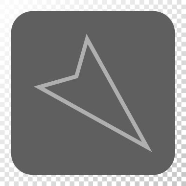 İşaretçi şu aşağı kare düğme yuvarlak