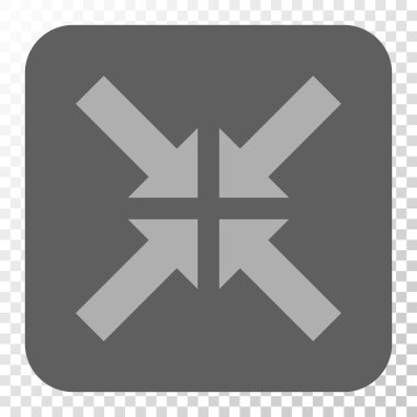 Oklar yuvarlatılmış kare düğme basınç