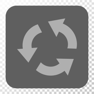 Geri Dönüşümlü Kare Düğmesi