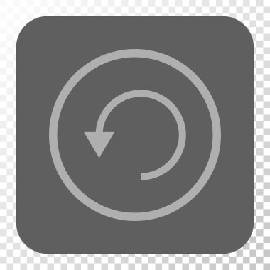 Döndürme Ccw yuvarlak kare düğme