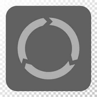 Döndürme yuvarlak kare düğme