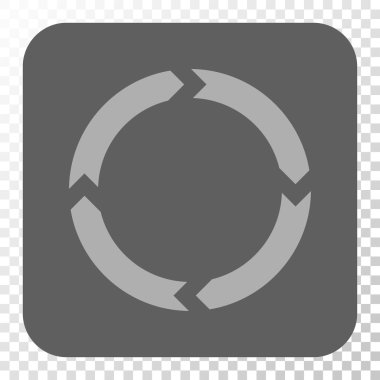 Döndürme yuvarlak kare düğme