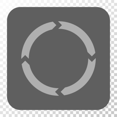 Döndürme yuvarlak kare düğme