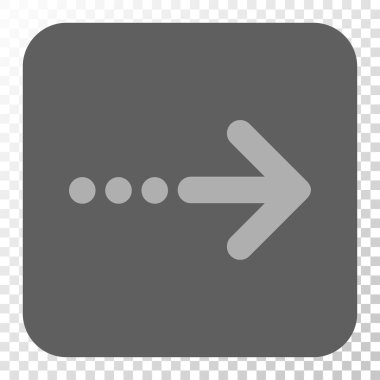 Sağ yuvarlak kare düğme göndermek