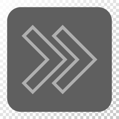 Şu yuvarlak üst karakter kare düğme