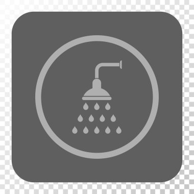 Duş yuvarlak kare düğme