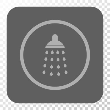 Duş yuvarlak kare düğme