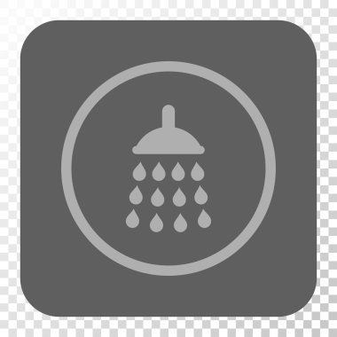 Duş yuvarlak kare düğme