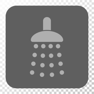 Duş yuvarlak kare düğme