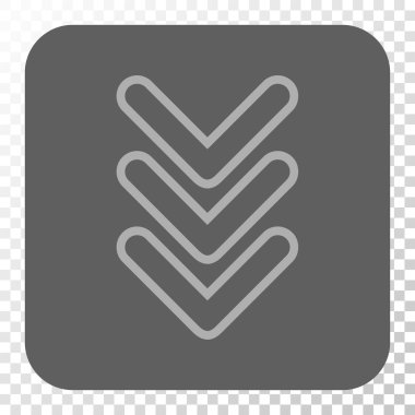 İşaretçiyi yuvarlatılmış kare düğmesini basılı üçlü