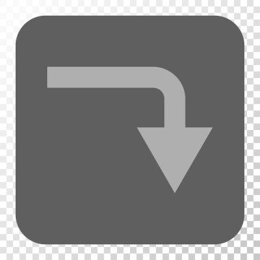 Yuvarlatılmış Kare düğmesini basılı açmak