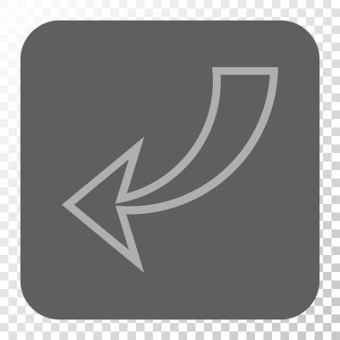 Yuvarlatılmış Kare düğme geri al