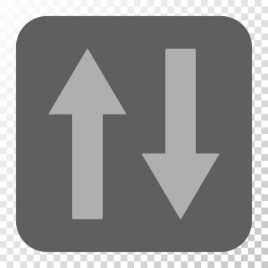 Dikey Çevir okları yuvarlak kare düğme