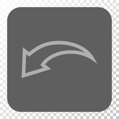 Yuvarlatılmış Kare düğme geri al