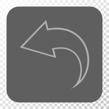 Yuvarlatılmış Kare düğme geri al