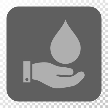 Su Servisi yuvarlak kare düğme