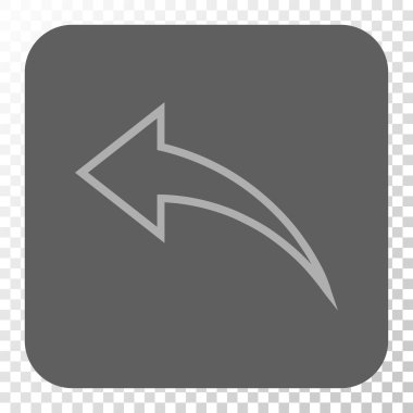 Yuvarlatılmış Kare düğme geri al