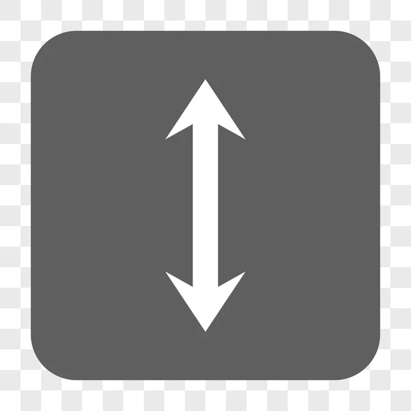 Вертикальна кнопка з заокругленою квадратною кнопкою — стоковий вектор