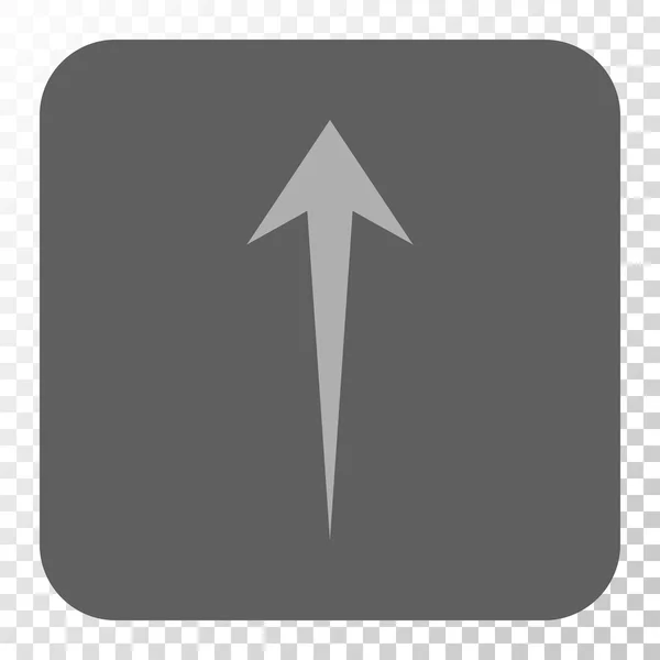 丸みを帯びた正方形ボタンの矢印 — ストックベクタ