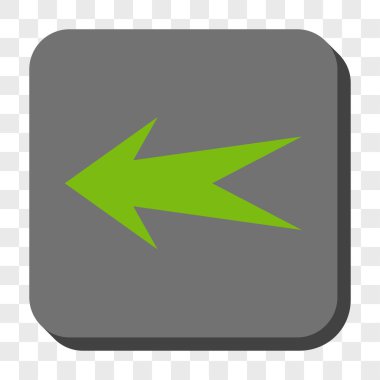 Ok sol yuvarlak kare düğme