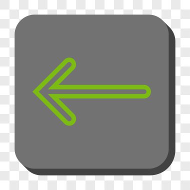 Ok sol yuvarlak kare düğme