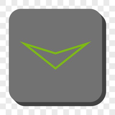 Ok ucu yuvarlatılmış kare düğmesini basılı