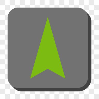 Yuvarlatılmış Kare düğmesini yukarı ok ucu