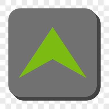 Yuvarlatılmış Kare düğmesini yukarı ok ucu