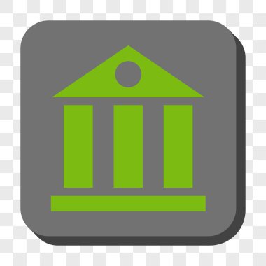 Banka Binası yuvarlak kare düğme