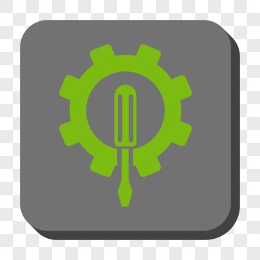 Mühendislik yuvarlak kare düğme