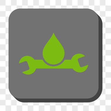 Sıhhi tesisat yuvarlak kare düğme