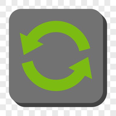 Yuvarlatılmış Kare düğme Yenile