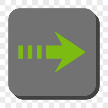 Sağ yuvarlak kare düğme göndermek