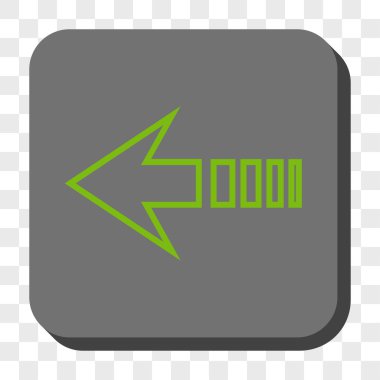 Sol yuvarlak kare düğme göndermek