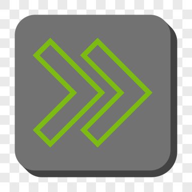 Şu yuvarlak üst karakter kare düğme