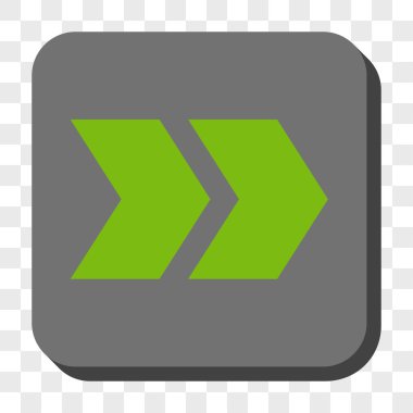 Şu yuvarlak üst karakter kare düğme